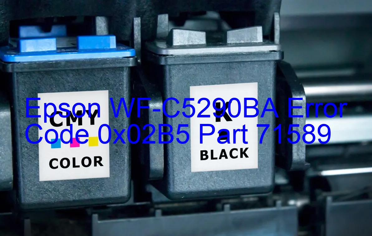 Epson WF-C5290BA Código de error 0x02B5