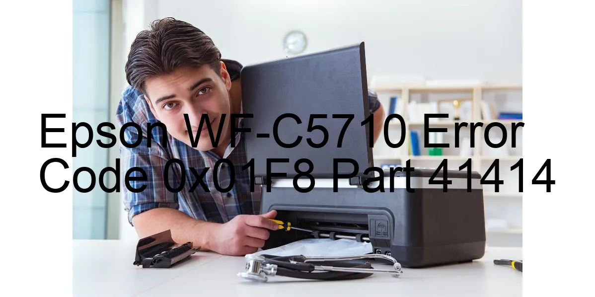 Epson WF-C5710 Código de error 0x01F8