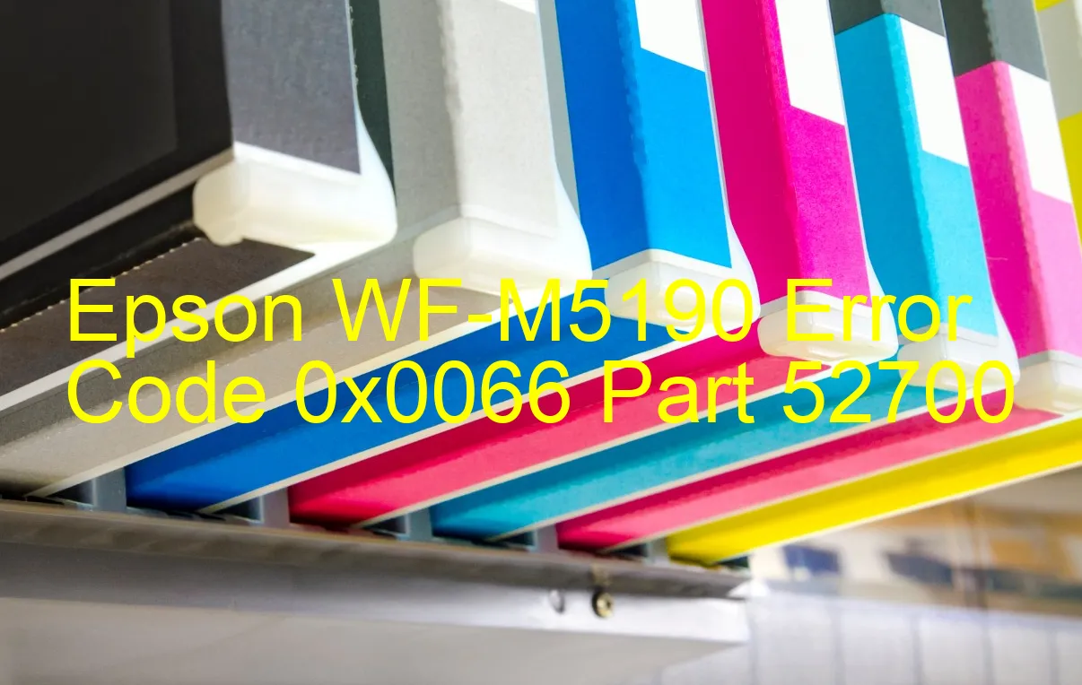 Epson WF-M5190 Código de error 0x0066