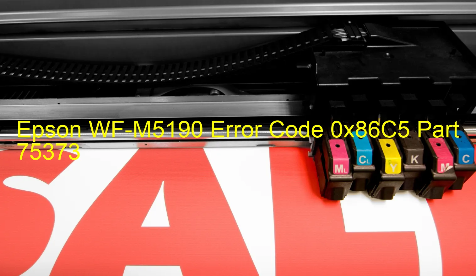 Epson WF-M5190 Código de error 0x86C5