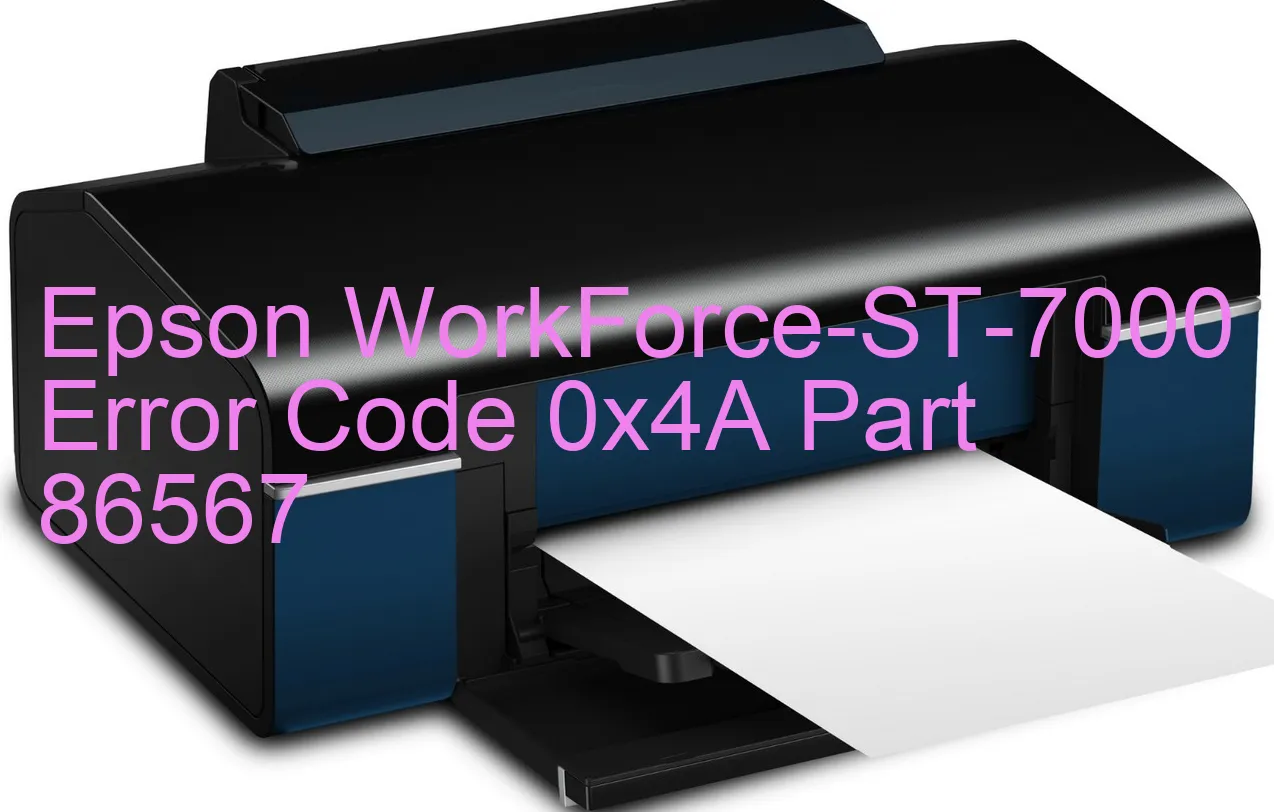 Epson WorkForce-ST-7000 Código de error 0x4A