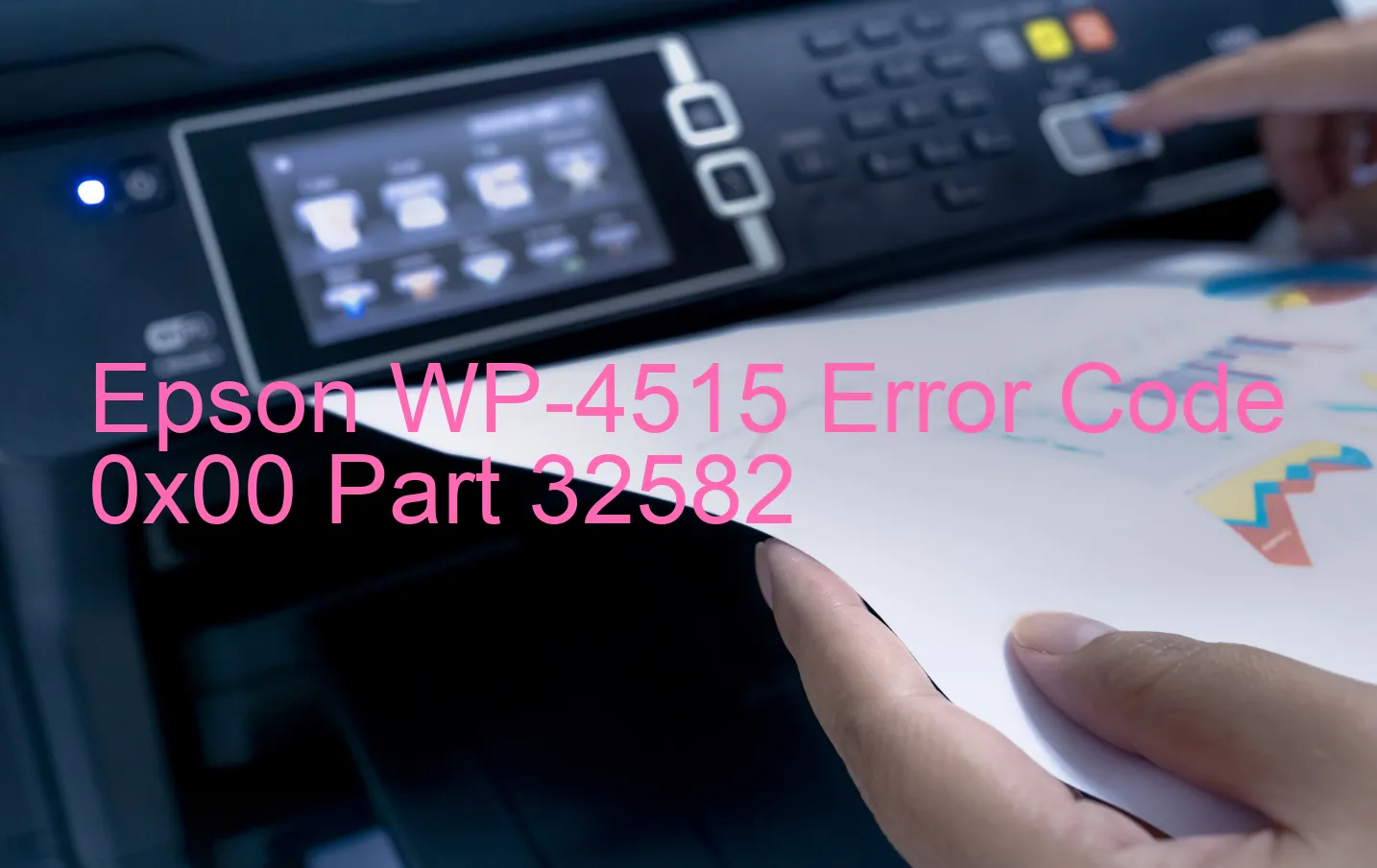 Epson WP-4515 Código de error 0x00