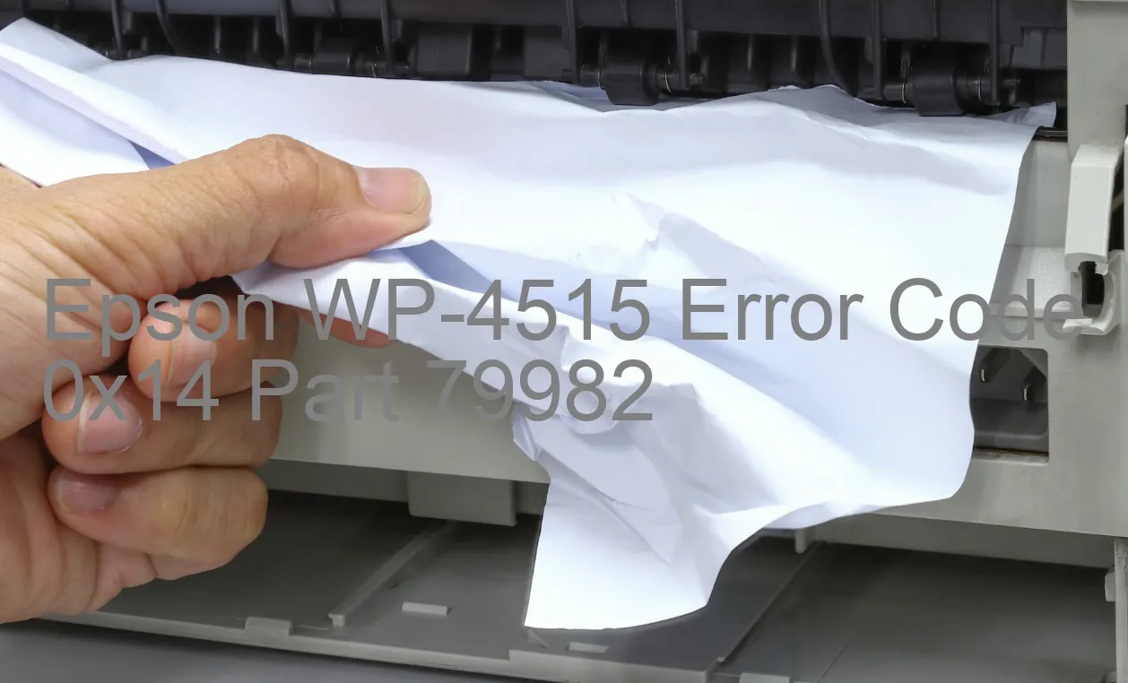 Epson WP-4515 Código de error 0x14