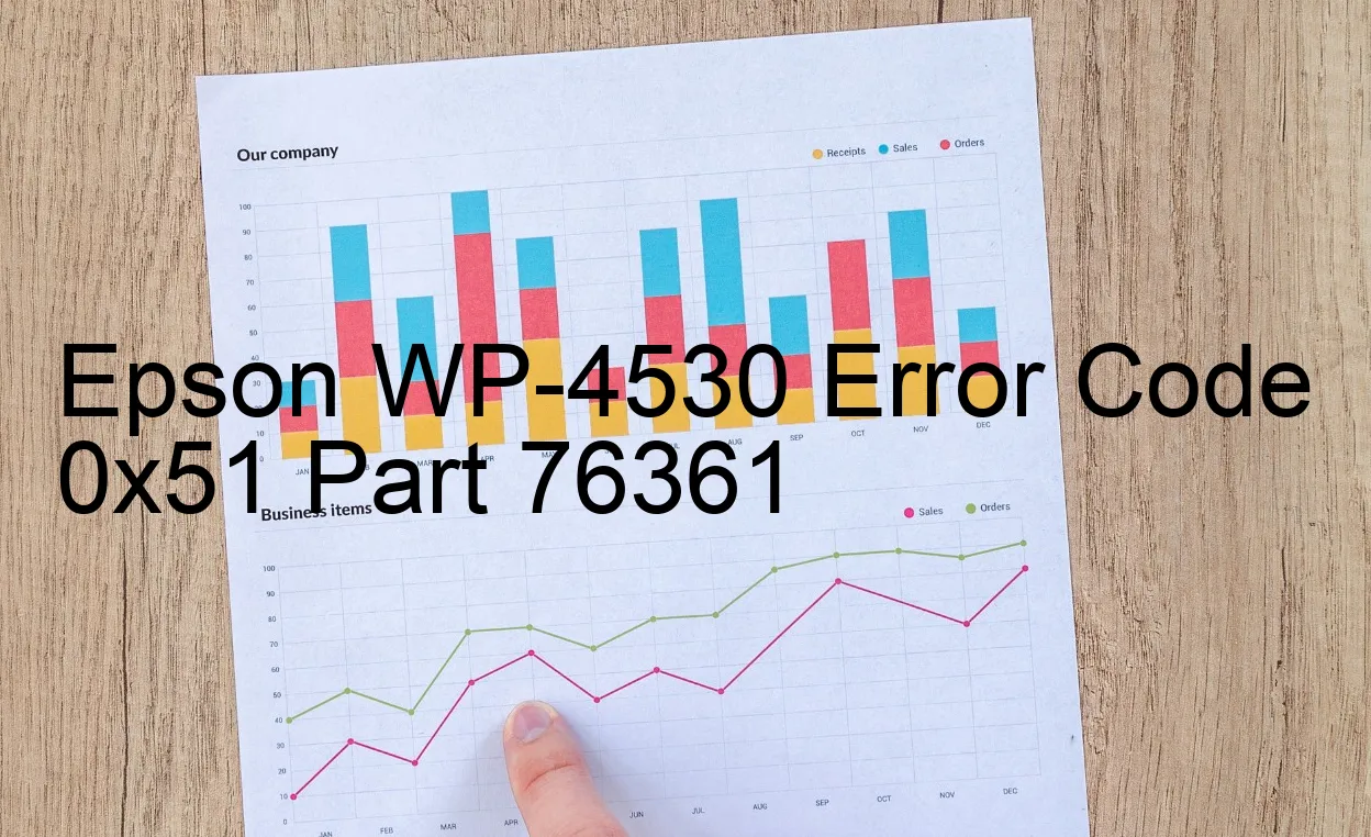 Epson WP-4530 Código de error 0x51