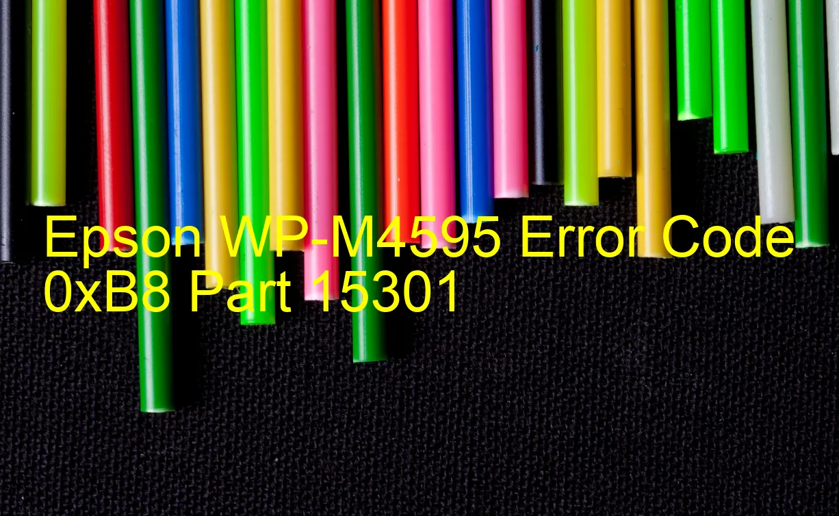 Epson WP-M4595 Código de error 0xB8