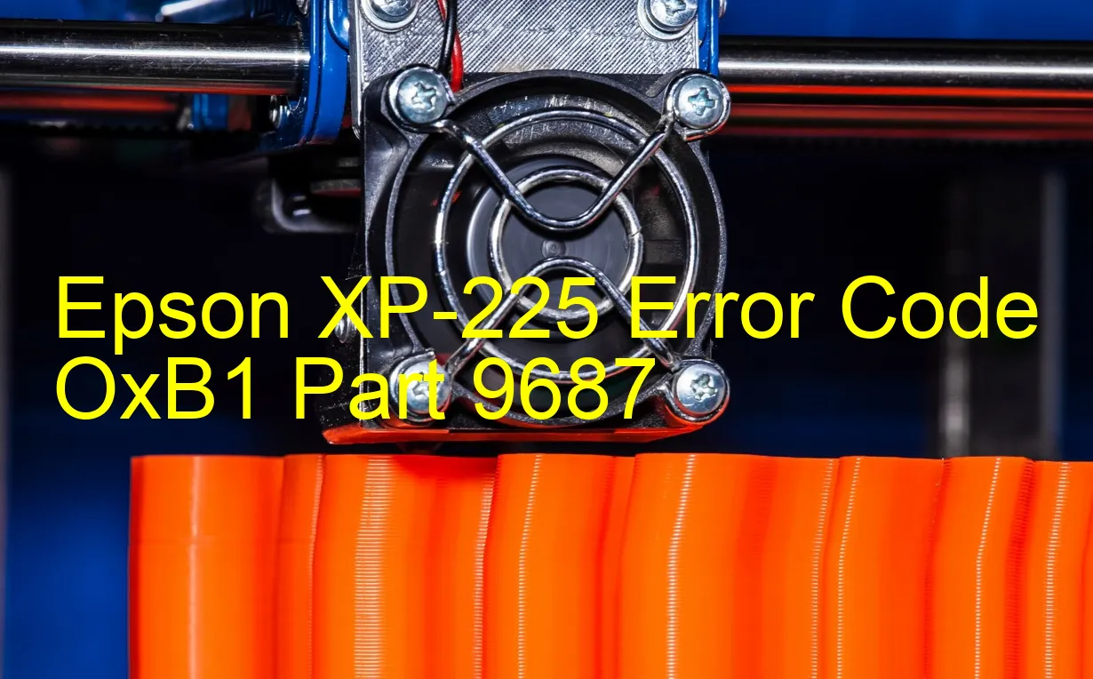 Epson XP-225 Código de error OxB1