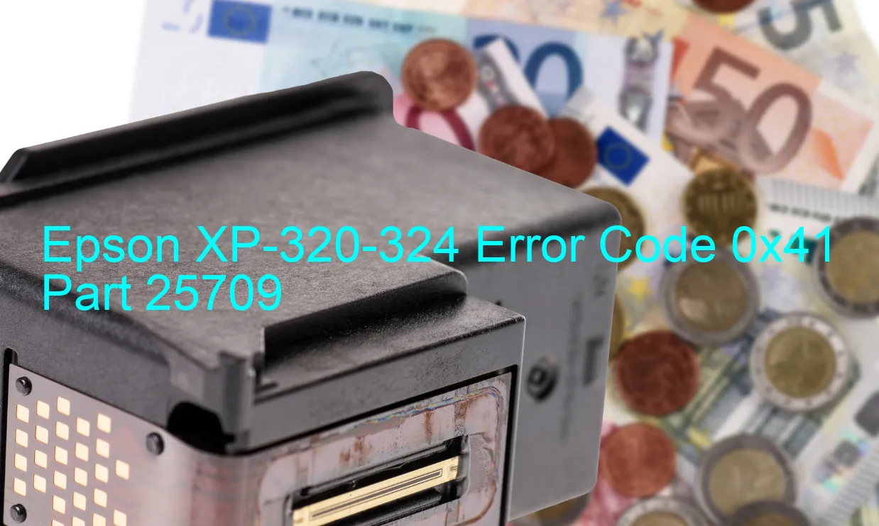 Epson XP-320-324 Código de error 0x41