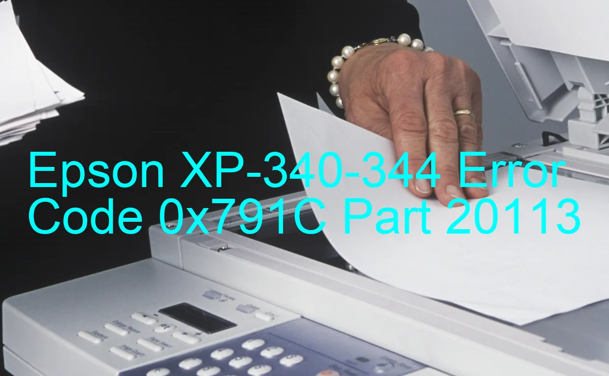 Epson XP-340-344 Código de error 0x791C