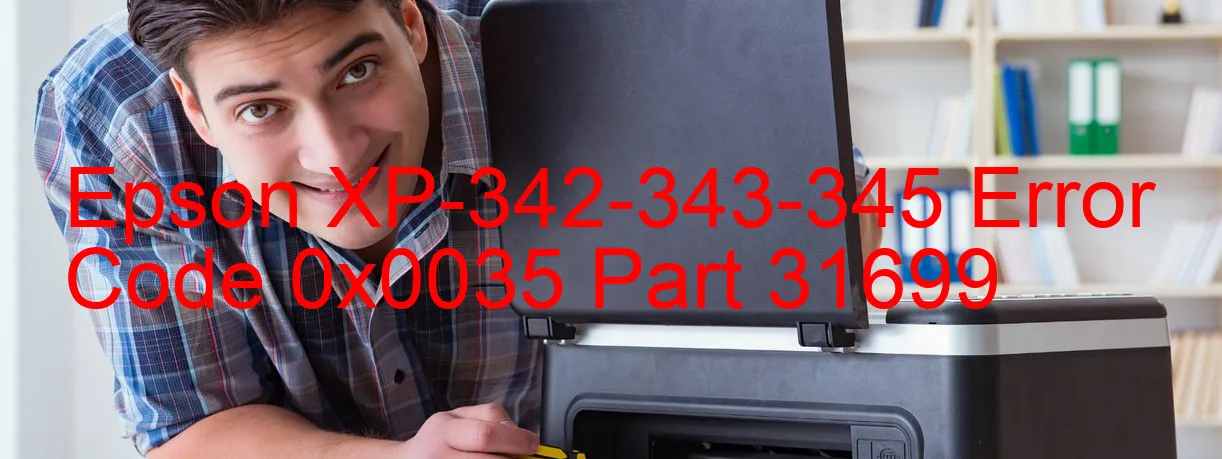 Epson XP-342-343-345 Código de error 0x0035