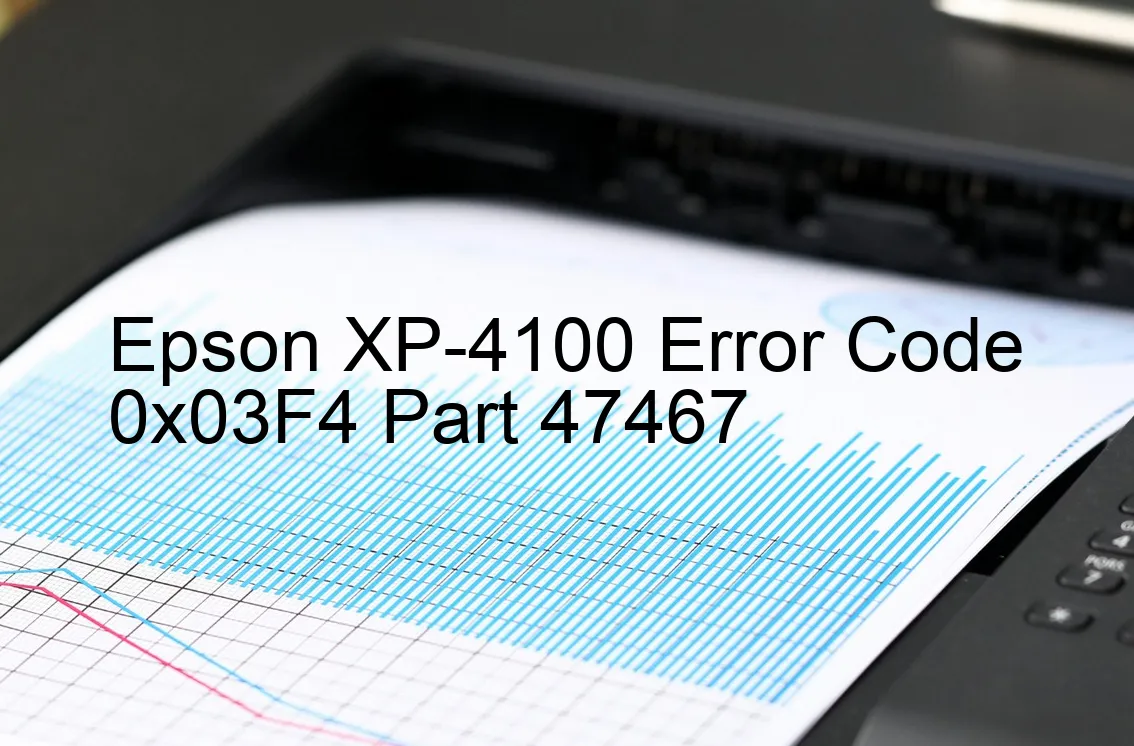 Epson XP-4100 Código de error 0x03F4