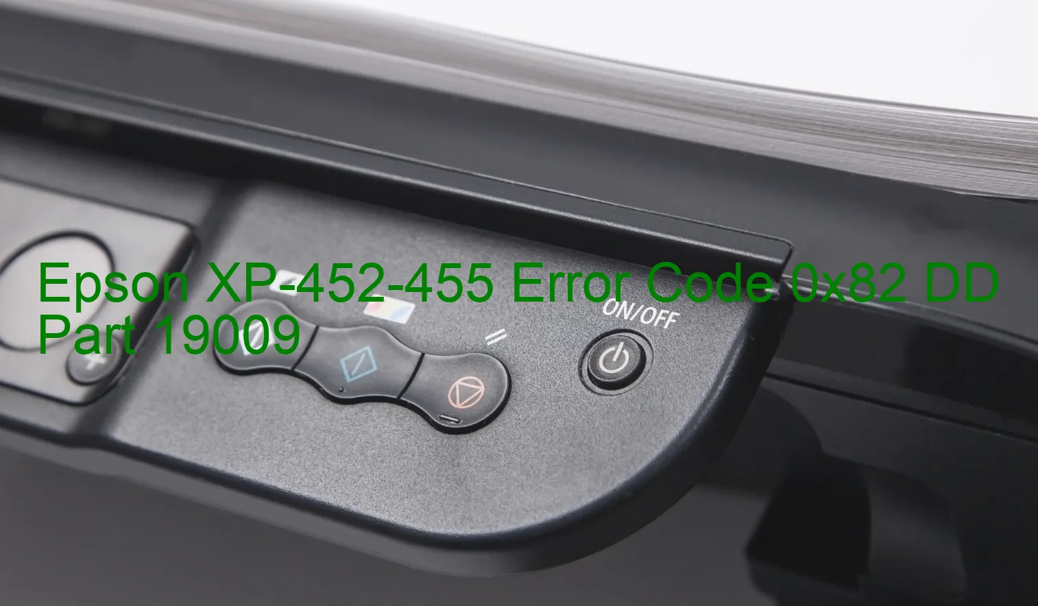 Epson XP-452-455 Código de error 0x82 DD