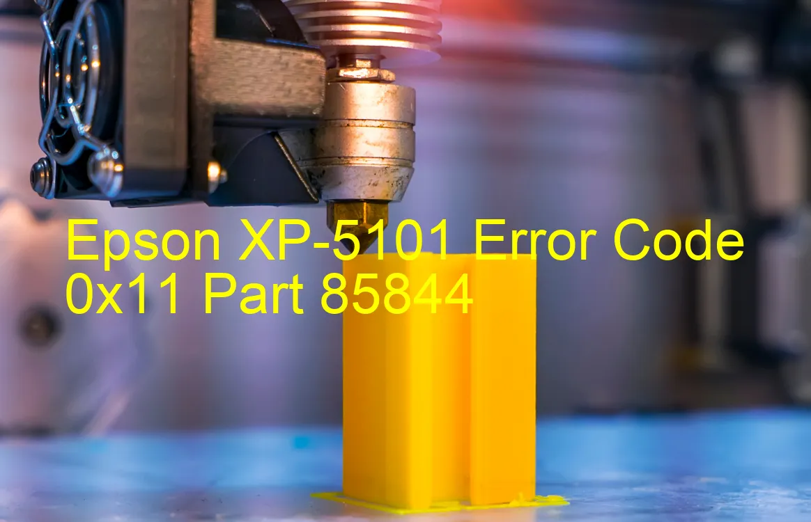 Epson XP-5101 Código de error 0x11