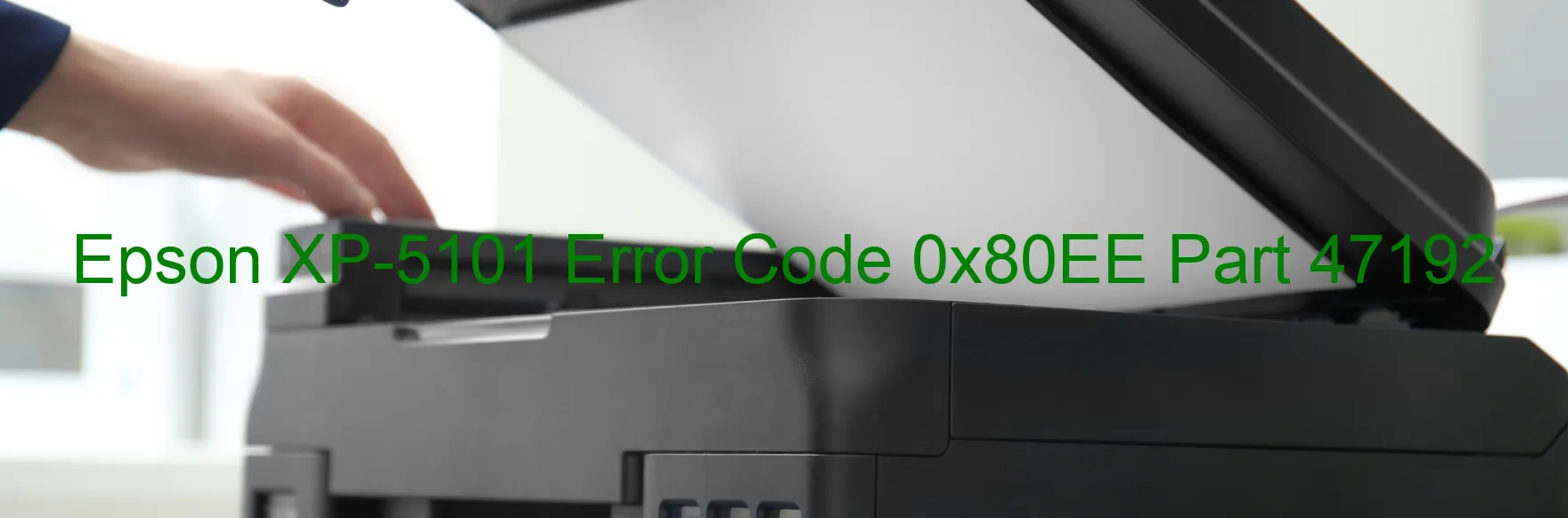 Epson XP-5101 Código de error 0x80EE