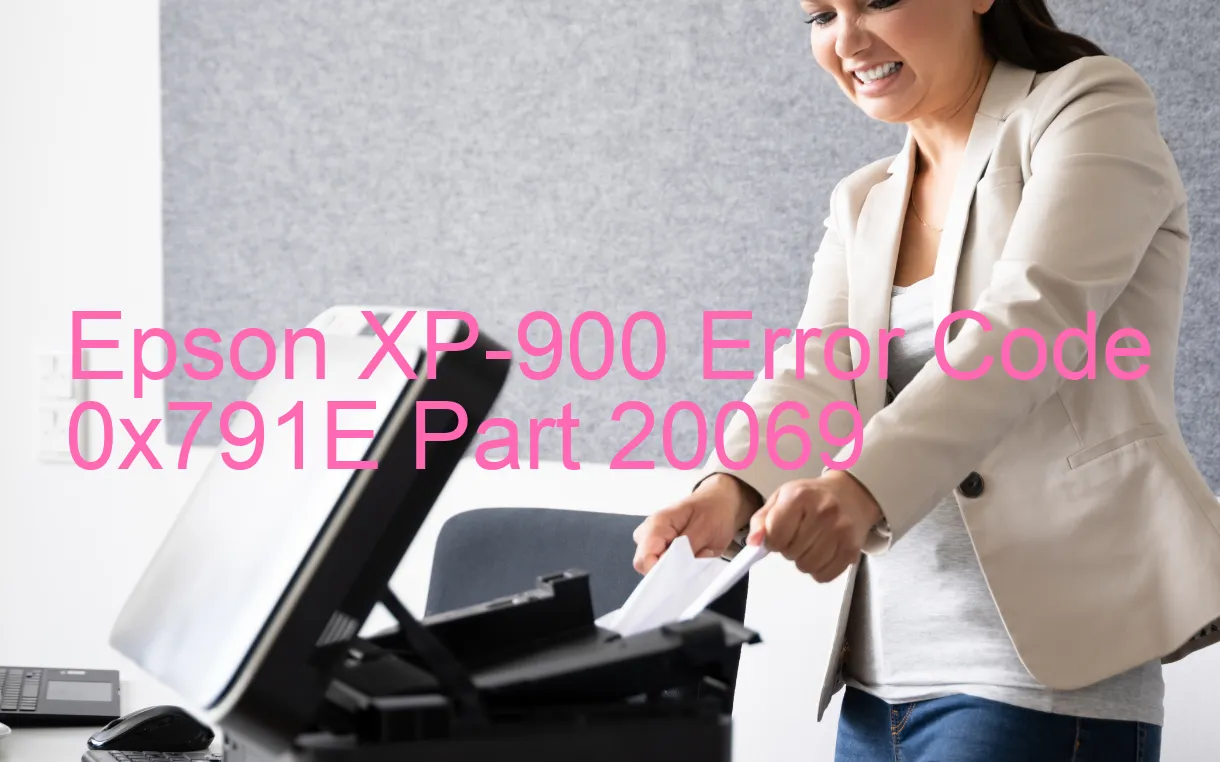 Epson XP-900 Código de error 0x791E